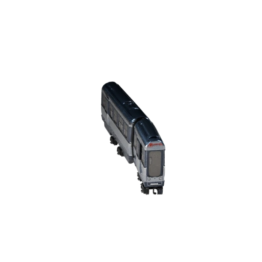 Futuristic Monorail 3D Model for Blender - Realistic PBR