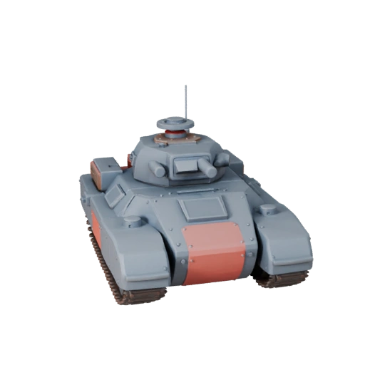 Cartoon Warship 3D Model for Stylized Games PBR Asset