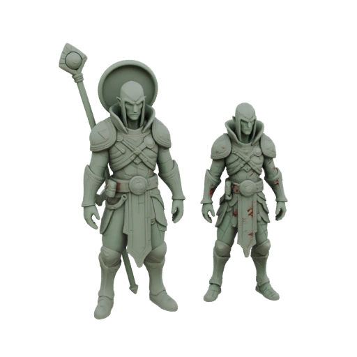 Miniatura STL de Lorde Vampiro de Fantasia