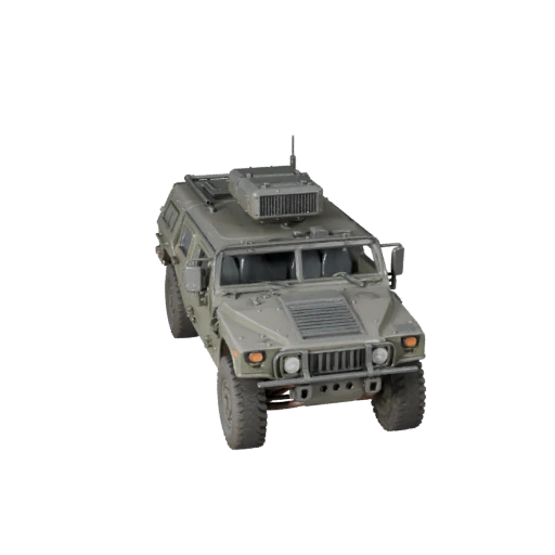 Humvee 3D Model for Blender & Games - Realistic PBR Asset