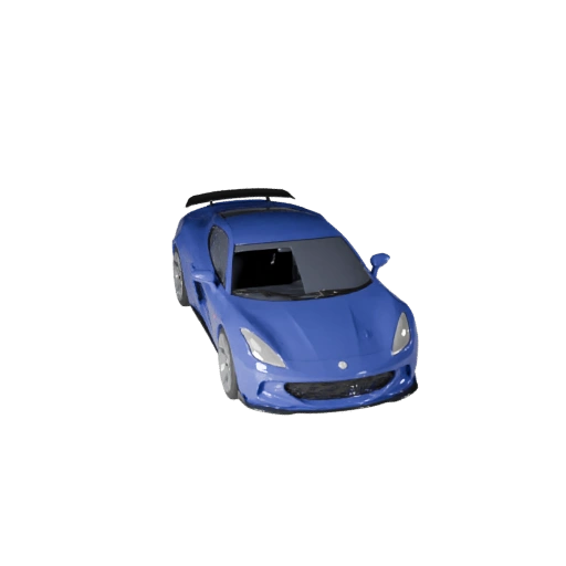 Modelo 3D de Carro Esportivo Pronto para Jogo para Uso em Tempo Real Ativo PBR (Legacy)