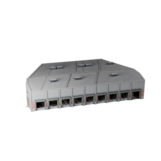Distribution Center 3D Model for Blender - Render Asset
