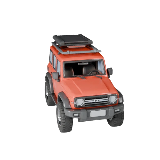 Printable Adventure Suv STL 3D Model for Collectibles & (Legacy)