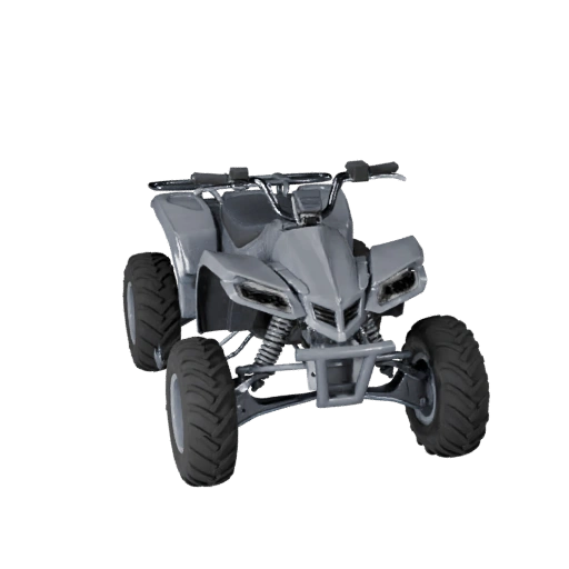 Atv Quad Bike 3D Model for Unreal Engine - Game Ready