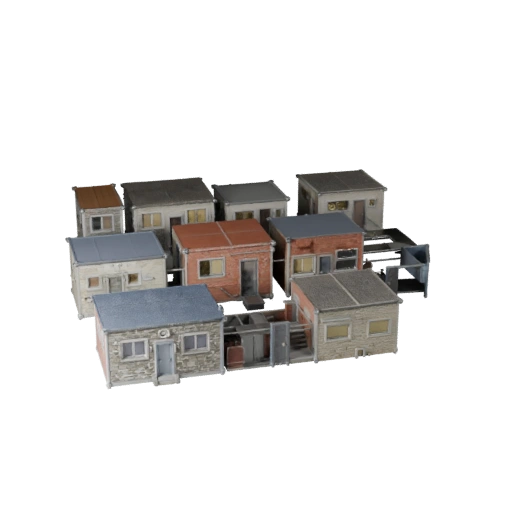 Modular House Kit 3D Model for Unreal - Realtime Asset