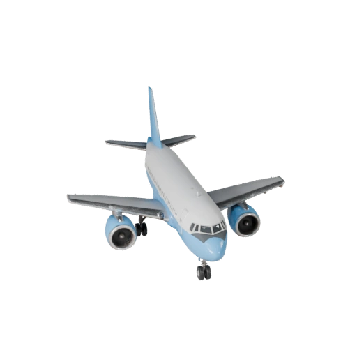 Airplane 3D Model for Unity - Low Poly Game Asset Pro