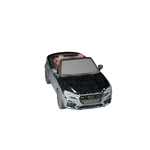 Modèle 3D Convertible Low Poly pour Jeux Unity & Unreal