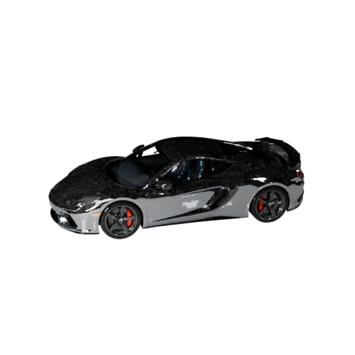 Modelo 3D de Carro Esportivo para Unity - Asset de Jogo Low Poly