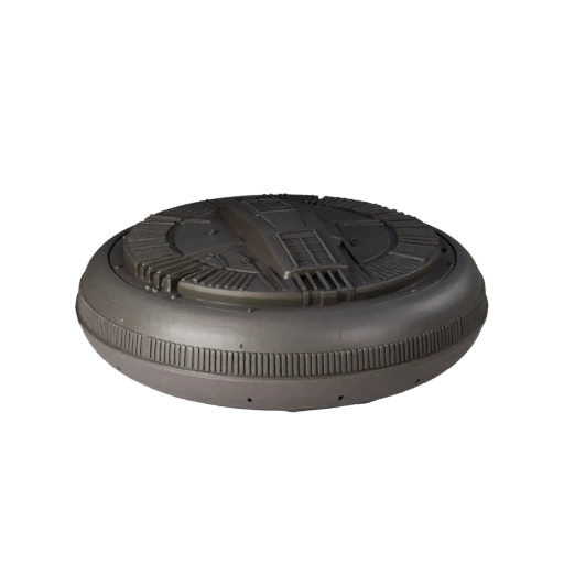 Printable Hovercraft STL Model - Collectible Display