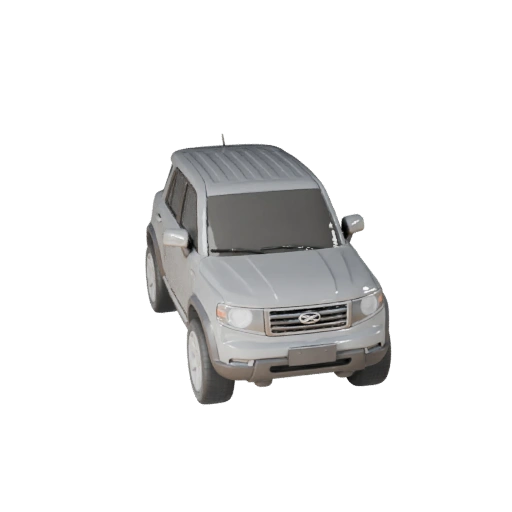 City Car 3D Model for Blender & Games - PBR Asset (Legacy)