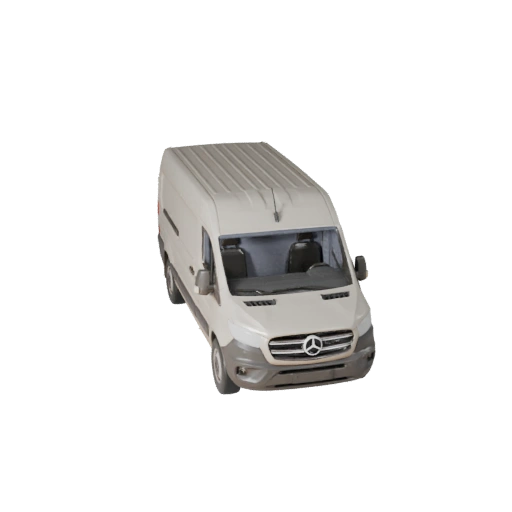 Cargo Van 3D Model for Blender - Render Ready Asset (Legacy)