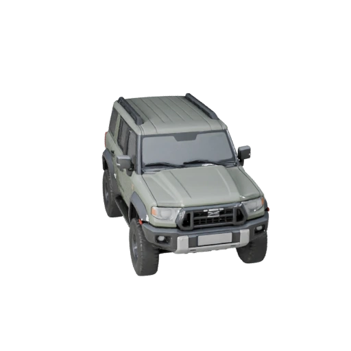 Adventure Suv 3D Model for Unity - Low Poly Game Asset