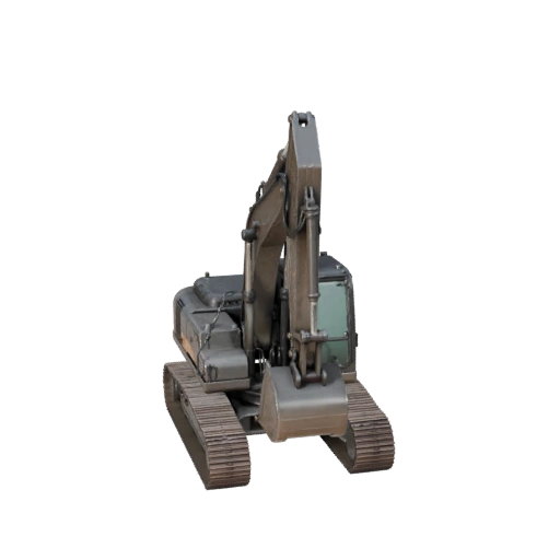 Mini-pelle 3D - Asset de transport prêt pour le jeu PBR