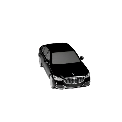 Modelo 3D de Sedán de Lujo para Unity - Asset de Juego Poligonal Bajo (Legacy)