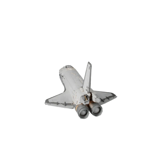 Modèle 3D de navette spatiale pour Unreal Engine - Prêt pour le jeu