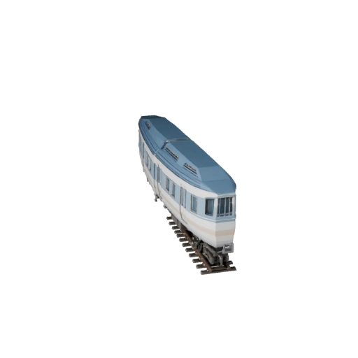Maglev Train 3D Model for Blender - Realistic PBR Asset