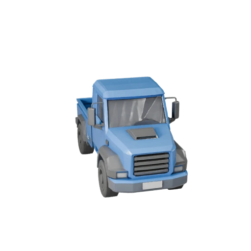 Camionnette haute poly pour rendus de studio (Legacy)