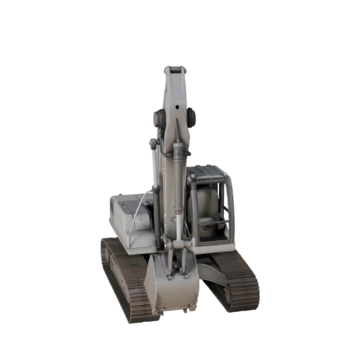Mini Excavator 3D Model for Unreal Engine - Game Ready