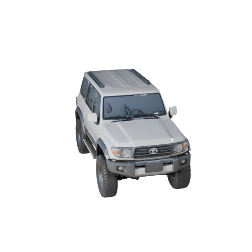 Toyota-inspirierter SUV 3D-Modell - Spielbereit PBR Transport