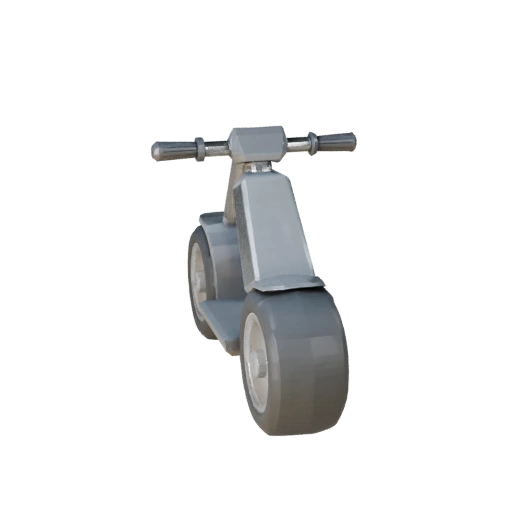 Low Poly Roller 3D Modell für Unity & Unreal PBR Asset
