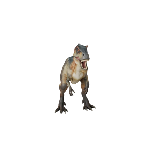 Compsognathus 3D Modell für Blender - PBR-Asset mit Texturen