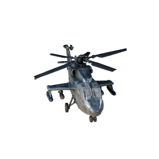 Apache Inspired Attack Helicopter 3D Model for Unreal