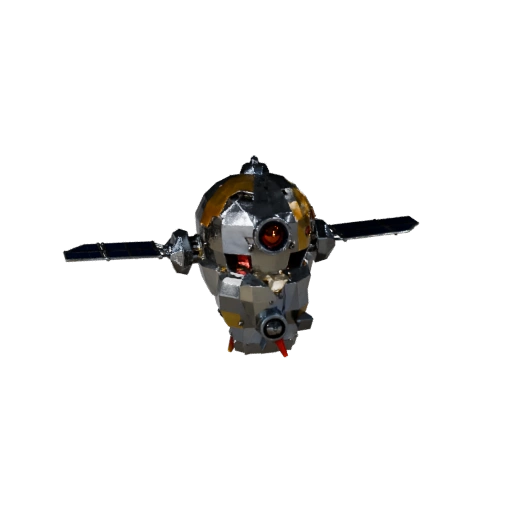 Modèle 3D de Satellite Low Poly pour Unity & Unreal PBR Asset