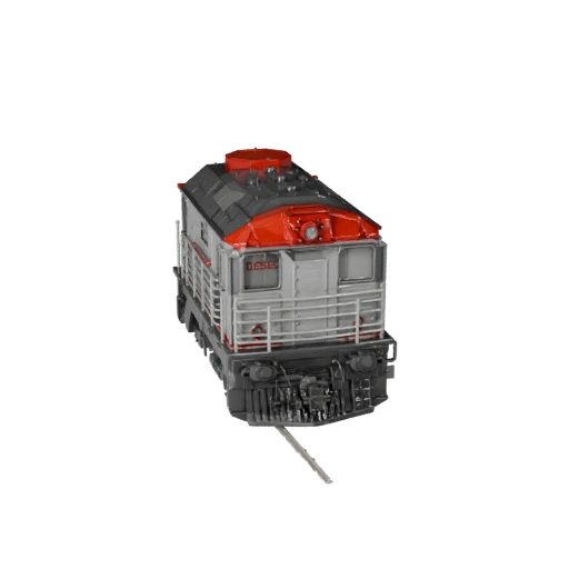 Printable Diesel Locomotive STL 3D Model - Display