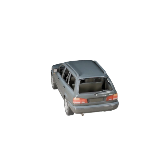 Modelo 3D Station Wagon Pronto para Jogo para Uso em Tempo Real (Legacy)
