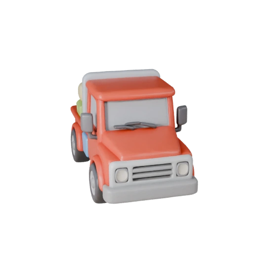 Modelo 3D de grúa de caricatura para juegos estilizados, activo PBR (Legacy)