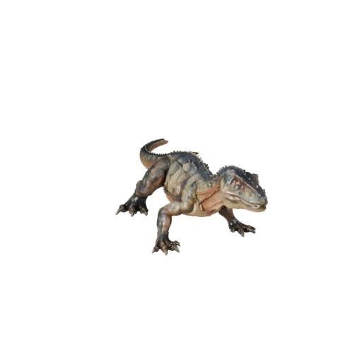 Komodo Dragon 3D Model for Blender - PBR Asset with Textures