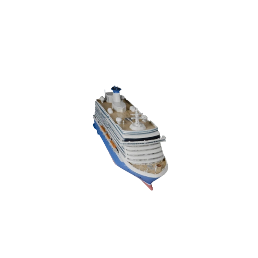 Modelo 3D de Crucero para Blender - Asset Listo para Render