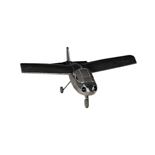 Fixed Wing Drone 3D Model for Unity - Low Poly Game Asset