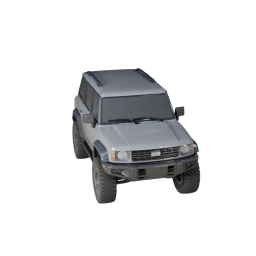 Modelo 3D de SUV Familiar para Unreal Engine - Activo Listo para Juegos