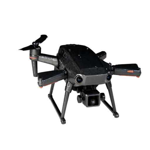 Drone Quadcopter 3D Model for Blender - Realistic PBR