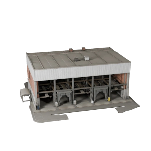 Oil Refinery 3D Model for Blender - Render Asset for Architecture