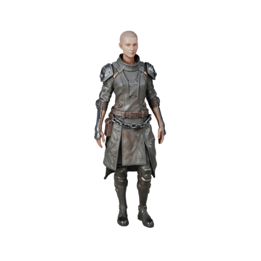 Sci-Fi Arkaner NPC Wissenschaftler Charakter Modell - Geriggt