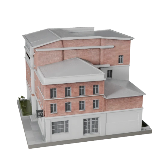 Modèle 3D de Maison Méditerranéenne pour Unity - Ressource de Jeu