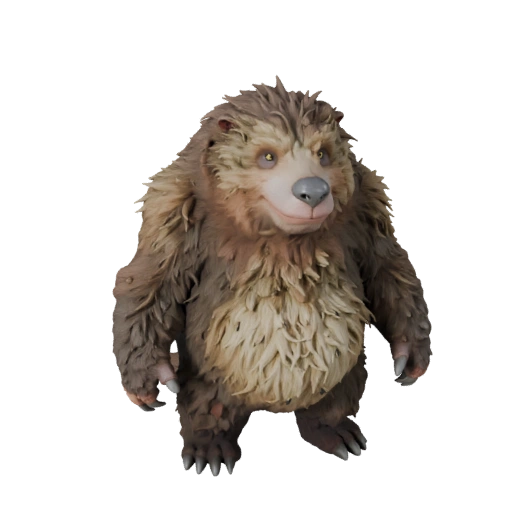 Ameisenbär 3D Modell für Blender - PBR Asset mit Texturen | PBR