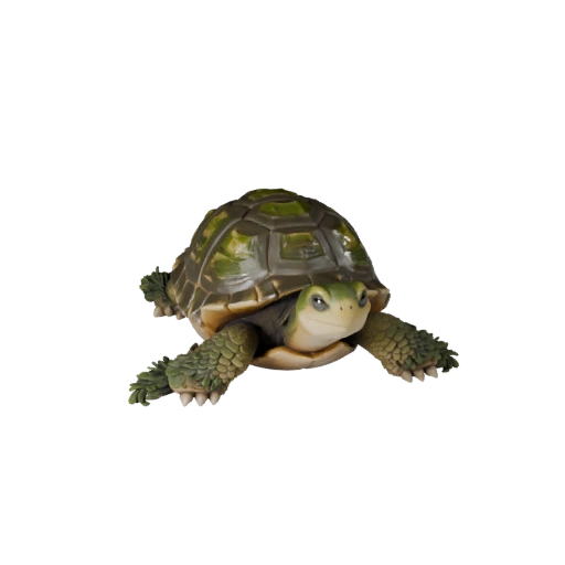 High Poly Tortoise 3D Model - Detailed STL Asset for Printing