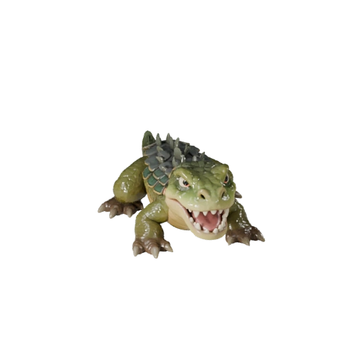 Modelo 3D de Jiboia de Desenho Animado - Ativo Estilizado para Animação