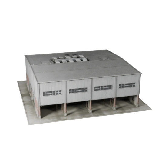 Industrial Shed 3D Model for Unreal - Realtime Asset