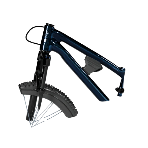 High Poly Mountain Bike 3D Model for Studio Renders