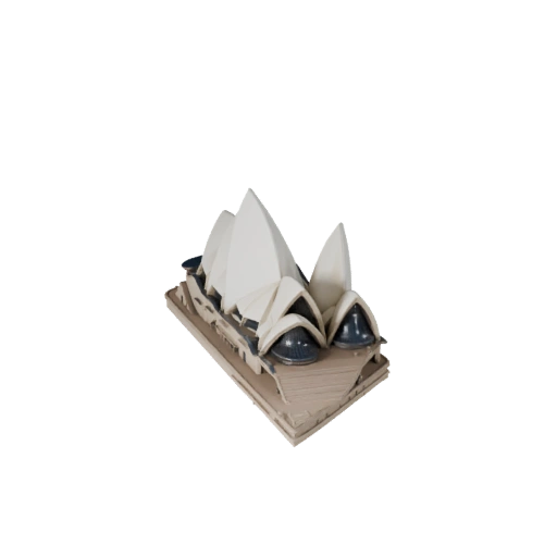 Sydney Opera House 3D Model for Unity - Game Asset