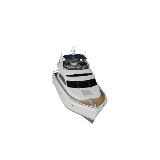Yacht 3D Model for Unity - Low Poly Game Asset Pro