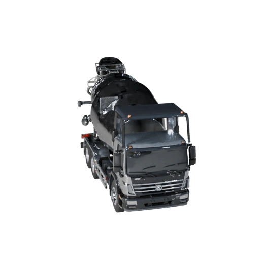 Camión Hormigonera 3D Model para Blender - PBR Realista