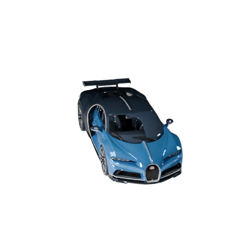 Hypercar inspirée de Bugatti Modèle 3D pour Blender - Rendu
