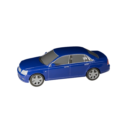 Limo 3D Model for Blender & Games - Realistic PBR Asset (Legacy)