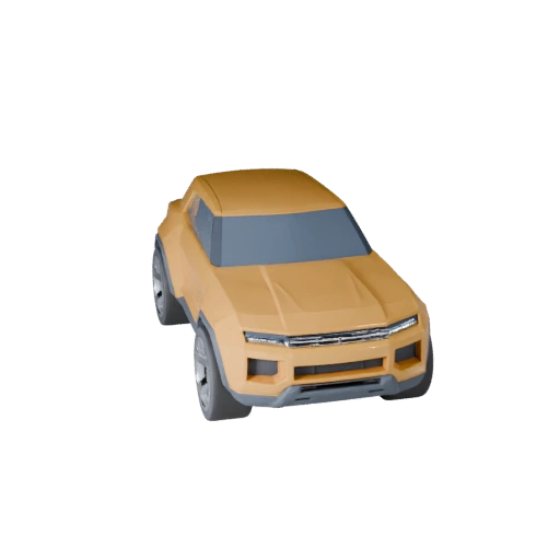 Voiture Concept Haute Poly 3D pour Rendu Studio - PBR (Legacy)