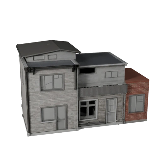 High Poly Modular House Kit 3D Model for Archviz for Architecture
